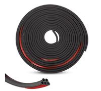 Mtanlo Joint Universel de Porte En Caoutchouc Pour Voiture - Protection de Bord Double Couche à Cinq Trous 10m