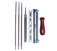 Mtanlo Kit d’affutage de Chaîne Tronçonneuse Professionnel, Taille 5/32", 3/16", 7/32", Lime pour Chaîne de Tronçonneuse, pour Husqvarna Stihl Poulan Pro Echo Homelite Jonsered Craftsman