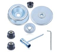 Mtanlo Kit de Fixation de Lame pour Stihl FR85 FS55 FS70 FS80 FS90 FS100 FS120 FS200 FS250 Débroussailleuse, avec Clé à Douille, Clé à Six Pans Creux, Remplacer pour 4130 713 1600