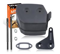 Mtanlo Kit de goujons de silencieux de silencieux d'échappement pour Husqvarna 266XP 266SE Early Model 61 Pièce de rechange pour tronçonneuse 501521508 501686501 503222302