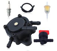 Mtanlo Kit de Pompe à Carburant pour Honda GC135 GC160 GCV520 GCV530 GX610 GX620, Pompe à Essence avec Vanne Universelle, Filtre à Carburant, Tuyau de Carburant, Remplacer pour 16700-Z0J-003
