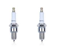 Mtanlo Lot de 2 Bougie d'Allumage pour Honda GX120 GX160 GCV160 GX200 GX240 GX270 GX340 GX390 Moteur, Bougie Allumage Universelle Compatible avec NGK BP6ES Torch F6TC CHAMPION N9YC