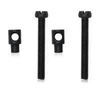 Mtanlo Lot de 2 tendeurs de chaîne 5016 pour tronçonneuse 405 5016, vis de réglage pour guide de tronçonneuse, pièce de rechange en métal