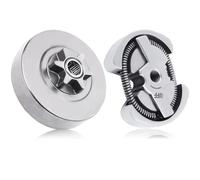 Mtanlo Tambour d'Embrayage 3/8-6T pour Husqvarna 120 36 41 136 137 141 142 235 235E 240 236, Tambour d'Embrayage pour Jonsered 2035 2036 2040 2041 Partner 350 351 Chaîne scie 53000 47061