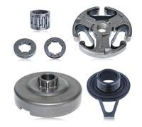 Mtanlo Tambour D'embrayage pour Husqvarna 362 365 371 372 372xp Tronçonneuse, Tambour D'embrayage 3/8" Pour 503932471 503432001, Tambour D'embrayage mit Engrenage à Vis Sans Fin