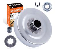 Mtanlo Tambour D'embrayage pour Stihl Ms170 Ms180 Ms250 Ms251 025 023 018 Tronçonneuse, Tambour d'embrayage pour Chaîne 3/8 6T Rondelle E Clip Roulement à Aiguilles 025 023 018