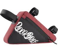 Mtb Bmx Bike Frame Bag Triangle Bag For Bike Top Tube Water Repellent Ranger Cycling Items 0.8 L Red