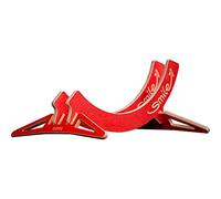 MTB Hopper Smile Support Velo Sol - Porte Velo Universel pour MTB, Vélo De Ville, de Route, Fat Bikes - Stable, Stationnement Horizontal et Vertical, Taille Unique, Rouge
