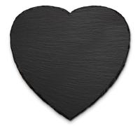 mtb more energy Ardoise en ardoise en forme de cœur - 15 x 15 cm - En forme de cœur - Pour écrire soi-même ou graver des cadeaux, des travaux manuels, la maison, le jardin
