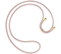 mtb more energy® Bandoulière Cordon de Remplacement pour Collier Smartphone - Or Rose - y Compris Les Capuchons de Protection (Or) - Corde d'échange de Haute qualité