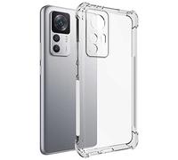 mtb more energy® Case Soft Armor Compatible avec Xiaomi 12T (22071212AG) - Coins renforcés - Protection de l'appareil photo - TPU 1,5 mm - Coque de protection pour téléphone portable