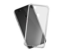 mtb more energy® Coque Crystal Armor pour Motorola Moto E6 Play (5.5'') - Couverture Rigide et Bords Souples Anti Shock Cover Case Estuche