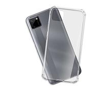 mtb more energy® Coque Crystal Armor pour Realme C11 (6.5'') - Couverture Rigide et Bords Souples - Coins renforcés - Étui Housse Pochette