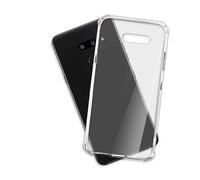 mtb more energy® Coque Soft Armor pour LG G8X ThinQ (LM-G850, 6.4'') - Coins renforcés - 1.5mm TPU - Étui Housse Pochette Anti Shock