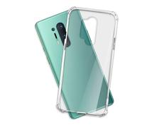 mtb more energy® Coque Soft Armor pour OnePlus 8 Pro 5G (6.78'') - Coins renforcés - 1.5mm TPU - Étui Housse Pochette Anti Shock
