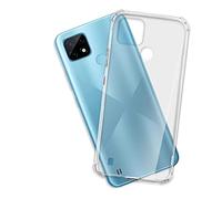 mtb more energy® Coque Soft Armor pour Realme C21 (RMX3201, 6.5'') - Coins renforcés - Protection de la caméra - 1.5mm TPU - Étui Housse Pochette Anti Shock