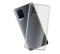 mtb more energy® Coque Soft Armor pour Vivo X60 (6.56'') - Coins renforcés - Protection de la caméra - 1.5mm TPU - Étui Housse Pochette Anti Shock