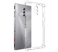 mtb more energy® Coque souple Armor compatible avec ZTE Nubia Red Magic 8S Pro - Coins renforcés - Protection de l'appareil photo - 1,5 mm TPU - Coque de protection pour téléphone portable