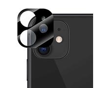 mtb more energy® Film de protection pour appareil photo en verre noir compatible avec iPhone 11 - Lentille de caméra arrière