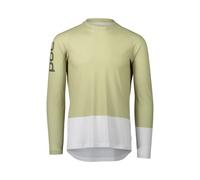 MTB Pure LS Jersey, T-shirt manches longues Homme, Prehnite Green/Hydrogen White, Taille L