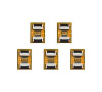 MTCELL Lot de 5 adaptateurs de carte d'extension FFC FPC à 10 broches avec connecteur 0,5 mm, pas de 0,5 mm pour connexion de carte mère d'ordinateur portable