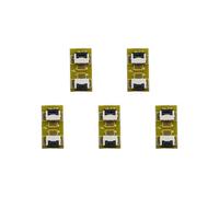 MTCELL Lot de 5 adaptateurs de carte d'extension FFC FPC à 4 broches avec connecteur 0,5 mm, pas de 0,5 mm pour ordinateur portable, affichage de la carte à la carte mère