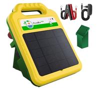 mtchavno Cloture Electrique Solaire 16 km, Sortie 8 kV 0,2 J pour Animaux