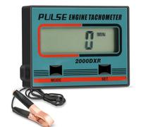 Mtchavno Compte Tour Moto, Adapté aux Petits Moteurs 2 Temps/4 Temps. Tachymètre Numérique avec écran LCD, Adapté aux Tronçonneuses, Tondeuses à Gazon et Moteurs à Essence, Minuterie en Minutes