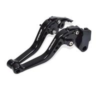 MTCRIGHTER Compatible avec Triumph Trident 660 2021-2025 Levier de frein court Levier d’embrayage Alliage d’aluminium CNC fabriqué (Black)