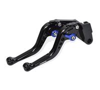 MTCRIGHTER Levier de frein court Levier d’embrayage compatible avec Triumph Trident 660 2021-2024, Fabriqué en alliage d’aluminium CNC (Blue)