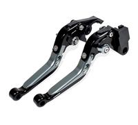 MTCRIGHTER Levier de frein rétractable pliable levier d’embrayage pour Royal Enfield Himalayan 450 Guerrilla 450 2024 2025, Fabriqué en alliage d’aluminium CNC (Titanium)