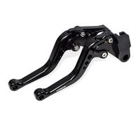 MTCRIGHTER Pour Royal Enfield Interceptor Continental 650 GT650 2023-2025 Leviers d'embrayage et de frein Shorty en aluminium usiné CNC (Black)