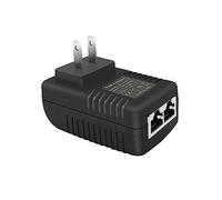 MTDZKJG Injecteur PoE 12 V 1 A, prise murale 12 V adaptateur Ethernet passif IEEE 802.3af compatible avec 10/100 Mbps, utilisé pour ordinateur embarqué AP IP caméras routeurs et divers autres