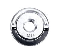 MTen M14 5/8-11 Écrou à bride de serrage rapide Fixation de de pression pour meuleuse d ' angle Facile à utiliser sans outil supplémentaire Accessoires de meuleuse d ' angle