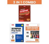 MTG Class-1 International English Olympiad (IEO) Workbook, Prep-Guide & Previous Years Papers (PYQs) with Mock Test Paper (Set of 3 Books) - SOF Olympiad Books For 2025-26 Exam