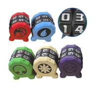 MTG Compteur de Vie pour Jeu de société, Roue, Suivi de santé 00-99, Compteur de Jeu pour Jeux de Cartes RPG, MTG et TTRPG 3,3 x 3,5 cm