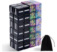 MTG Compteurs de Dés 48PCS, Compteurs de Dés Magic The Gathering D6, Dés de Loyauté Starry MTG Compteur de Vie 1/+1, Compatible avec Les Accessoires de Jeu de Cartes MTG avec Sac de Rangement