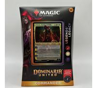 Mtg Dominaria United Commander Deck - Héritage Des Légendes Neuf Sous Scellé