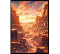 MTG Lot de 100 pochettes pour cartes - Pleatau (rouge blanc) - Série Fantasy Dual Lands - Avant ultra transparent et arrière mat - 100 pochettes d'art TCG de taille standard pour Magic The Gathering