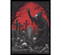 MTG Magic The Gathering (Rakdos Red Black Necromancer) - 100ct Matte TCG Card Art Sleeves by Ai Armor