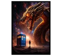 MTG Magic The Gathering (The Time Lord) - 100 ct Matte TCG Card Art Sleeves (Ai Armor)