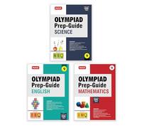 MTG Olympiad Prep-Guide Class-9 Mathematics, Science & English (Set of 3 Books) - Detailed Theory, IMO-NSO-IEO Previous Years Questions with Self Test For SOF 2025-26 Exam