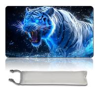 MTG PlayMat Tapis de souris de jeu avec zones 60 cm x 35 cm Compatible MTG Tapis de jeu MTG Play Tapis de jeu de société Bords cousus Surface en caoutchouc lisse (pas de zone, mtg47-4)