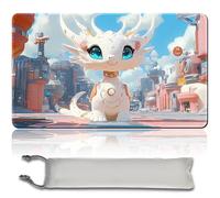 MTG PlayMat, TCG PlayMat 60 x 35 cm - Bords cousus - Tapis de jeu de cartes à collectionner - Avec sac de rangement - Surface en caoutchouc lisse - MTG 40-4, pas de zone