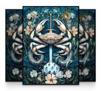 MTG Sleeves 105 Pochettes | Le Dieu Noyé | Style Fantasy | Finition Mate + Face Avant Transparente | 66x92 mm | Conçu en Europe | Taille Standard Magic