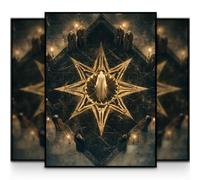 MTG Sleeves 105 Pochettes | Le Ministère Pâle | Style Fantasy | Finition Mate + Face Avant Transparente | 66x92 mm | Conçu en Europe | Taille Standard Magic