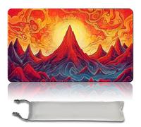 MTG Tapis de jeu - 60 cm x 35 cm, art original, tapis de jeu TCG antidérapant avec fond en caoutchouc et bords cousus, Commander TCG enroulable et tapis de cartes pliable (No Zone, mtg49-5)