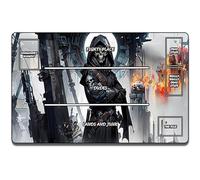 MTG Tapis de jeu, 61 x 35,6 cm, motif tête de mort, tapis de jeu TCG avec zones pour jeu de cartes à collectionner, surface en tissu lisse, base en caoutchouc, tapis de jeu Skull Series MTG