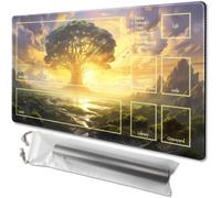 Mtg Tapis De Jeu Avec Envers Antidérapant,Idéal Pour Les Amateurs De Jeux De Cartes,Tapis De Jeu Tcg (Aube De L'espoir)