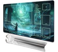 Mtg Tapis De Jeu Taille 61 X 35,6 Cm Sacs De Rangement Avec Dos Antidérapant,Idéal Pour Les Amateurs De Jeux De Cartes,Tapis De Jeu Tcg (The Final Spell-Deck)